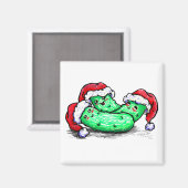 Aimant Conserves au vinaigre de Noël (Recto/Verso)