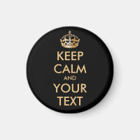 CONSERVEZ CALME et VOTRE TEXTE - texte personnalis