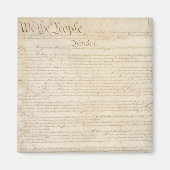 Aimant Constitution des États-Unis, Nous le peuple (Devant)