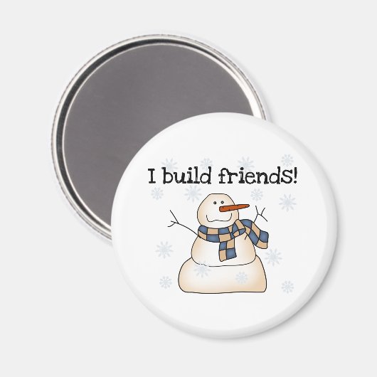 Aimant Constructeur ami (Recto/Verso)