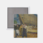 Aimant Constructeurs de navires - La corde - George Bello (Recto/Verso)