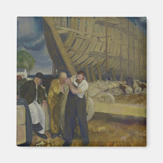Aimant Constructeurs de navires - La corde - George Bello (Devant)