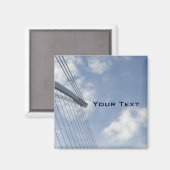 Aimant Construction de la colonne vertébrale et des câble (Recto/Verso)