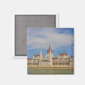 Aimant Construction du parlement de Budapest, Hongrie (Recto/Verso)