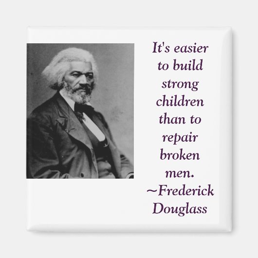 Aimant Construire des enfants forts (Devant)