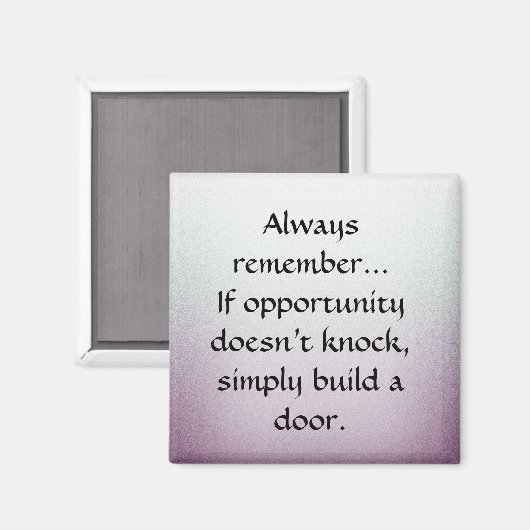 Aimant Construire une porte (Recto/Verso)