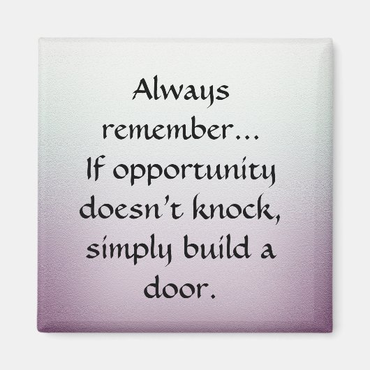 Aimant Construire une porte (Devant)