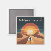 Aimant Construisez Votre Discipline (Recto/Verso)