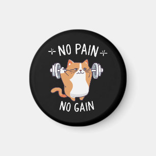 Aimant Construisons du Muscle ! Salle de Sport !