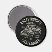 Aimant Construit plus fort à Dernier plus long | Camion U (Recto/Verso)