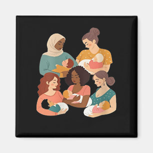 Aimant Consultante en allaitement et lactation féminine N