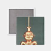 Aimant Conteneur en chaux de l'or de fonte, Quimbaya (Recto/Verso)