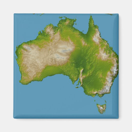 Aimant Continent australien (Devant)