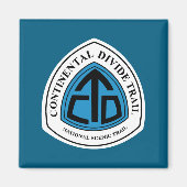 Aimant Continental Divide Trail Sign Usa (Devant)