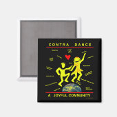 Aimant Contra Dance Joy (Recto/Verso)