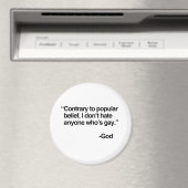 Aimant Contrairement à la croyance populaire, Dieu ne dét (In Situ (Lave-vaisselle))