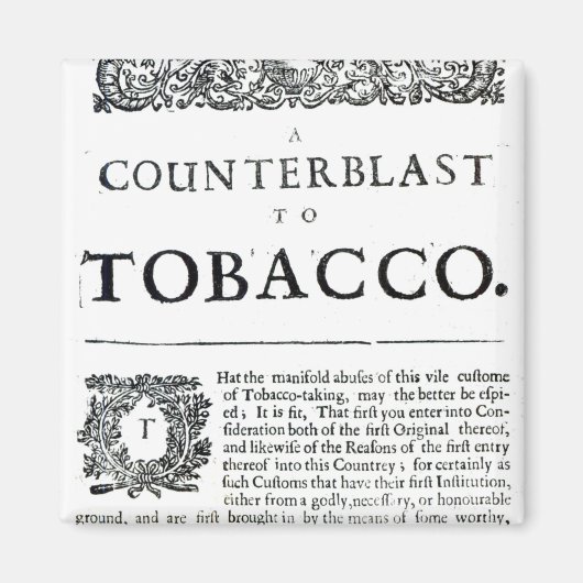 Aimant Contre-blast au tabac (Devant)