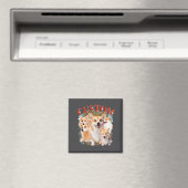 Aimant Contrefaçon Animaux Chien Chat Drôle 1bk1 (In Situ (Lave-vaisselle))