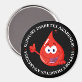 Aimant Contrôle à long terme du glucose (Recto/Verso)