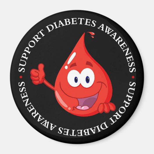 Aimant Contrôle à long terme du glucose (Devant)