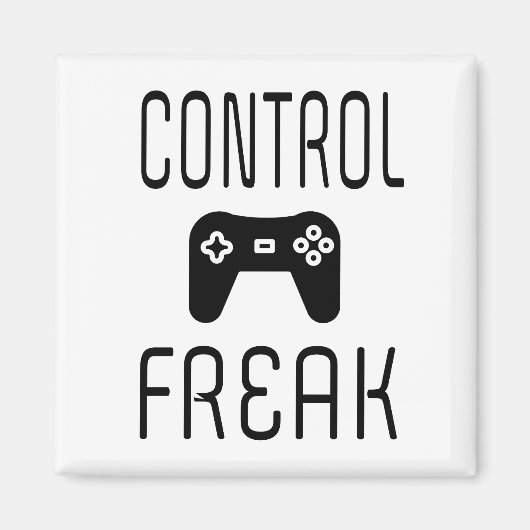 Aimant Contrôler le jeu vidéo Freak Gamer (Devant)