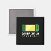 Aimant Contrôleur de jeu vidéo irlandais Leprechaun Boys  (Recto/Verso)