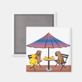 Aimant Conversation à roues (Recto/Verso)