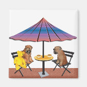 Aimant Conversation à roues (Devant)