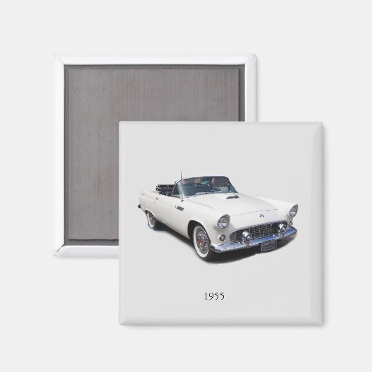 Aimant convertible blanc 1955 (Recto/Verso)