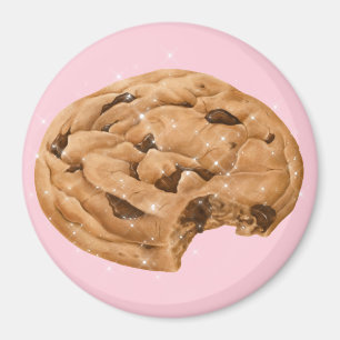 Aimant cookie à puce à chocolat