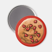 Aimant Cookie Cœur Puce (Recto/Verso)