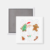 Aimant Cookie de Noël Cuisine d'équipage Cookie Crew Fami (Recto/Verso)