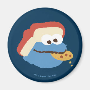 Aimant Cookie Monster Camp Cookies