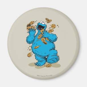 Aimant Cookie Monster Crazy Cookies