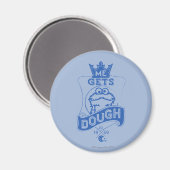 Aimant Cookie Monster Me obtient de la pâte (Recto/Verso)