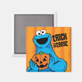 Aimant Cookie Monster - Trick Or Treat (Recto/Verso)