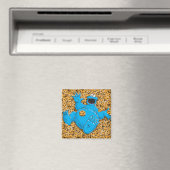 Aimant Cookie Monster Vintage et Cookies (In Situ (Lave-vaisselle))