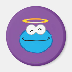 Aimant Cookie Souriant visage avec Halo