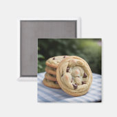 Aimant Cookies aux pépites de chocolat (Recto/Verso)