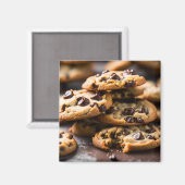 Aimant Cookies aux pépites de chocolat (Recto/Verso)