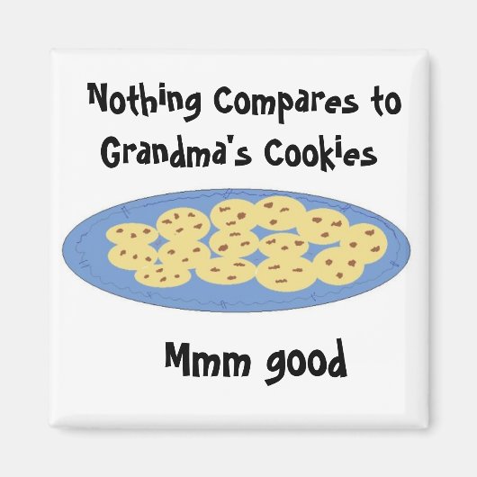 Aimant Cookies Chez Mamie (Devant)