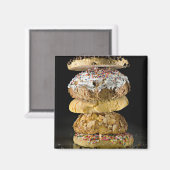 Aimant Cookies dans une pile (Recto/Verso)