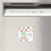 Aimant Cookies de Noël Polka Dot (In Situ (Lave-vaisselle))