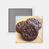 Aimant Cookies Double Chocolat (Recto/Verso)