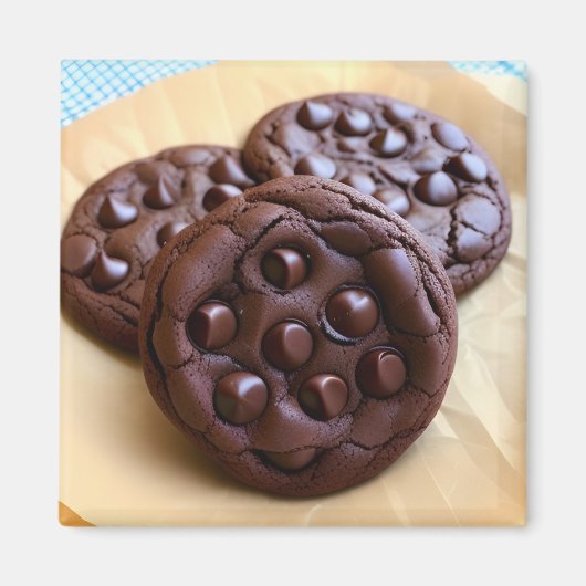 Aimant Cookies Double Chocolat (Devant)