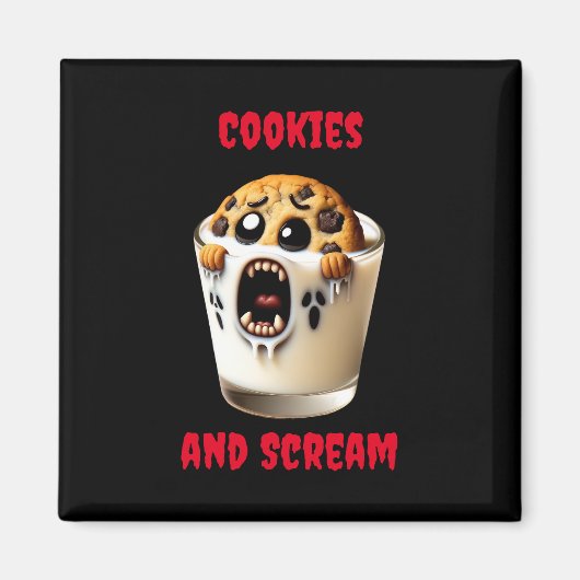Aimant Cookies et cris (Devant)