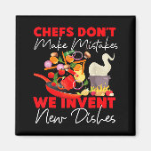 Aimant Cooking Cook Kitchen Chef Chefs Don't Make Mistake (Devant)
