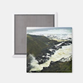 Aimant Cook's Chasm, Cape Perpetua, Côte de l'Oregon (Recto/Verso)