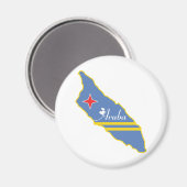 Aimant Cool Aruba (Recto/Verso)