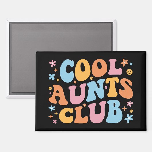 Aimant Cool Aunts Club III (Recto/Verso)